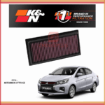 LỌC GIÓ K&N MITSUBISHI ATTRAGE