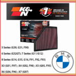 LỌC GIÓ K&N BMW 33-3051