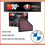 LỌC GIÓ K&N BMW 33-3136