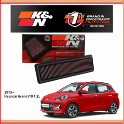 LỌC GIÓ K&N HYUNDAI GRAND i10 1.2L