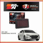 LỌC GIÓ K&N HYUNDAI ELANTRA 1.6L & 2.0L 2015-2021