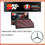 LỌC GIÓ K&N MERCEDES-BENZ 33-3068