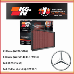 LỌC GIÓ K&N MERCEDES-BENZ 33-3173