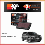 LỌC GIÓ K&N HYUNDAI SANTAFE 2.2L 2019-2021