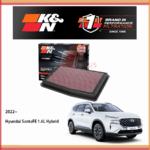 LỌC GIÓ K&N HYUNDAI SANTAFE 1.6L Hybrid 2020~