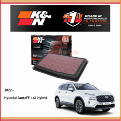 LỌC GIÓ K&N HYUNDAI SANTAFE 1.6L Hybrid 2020~